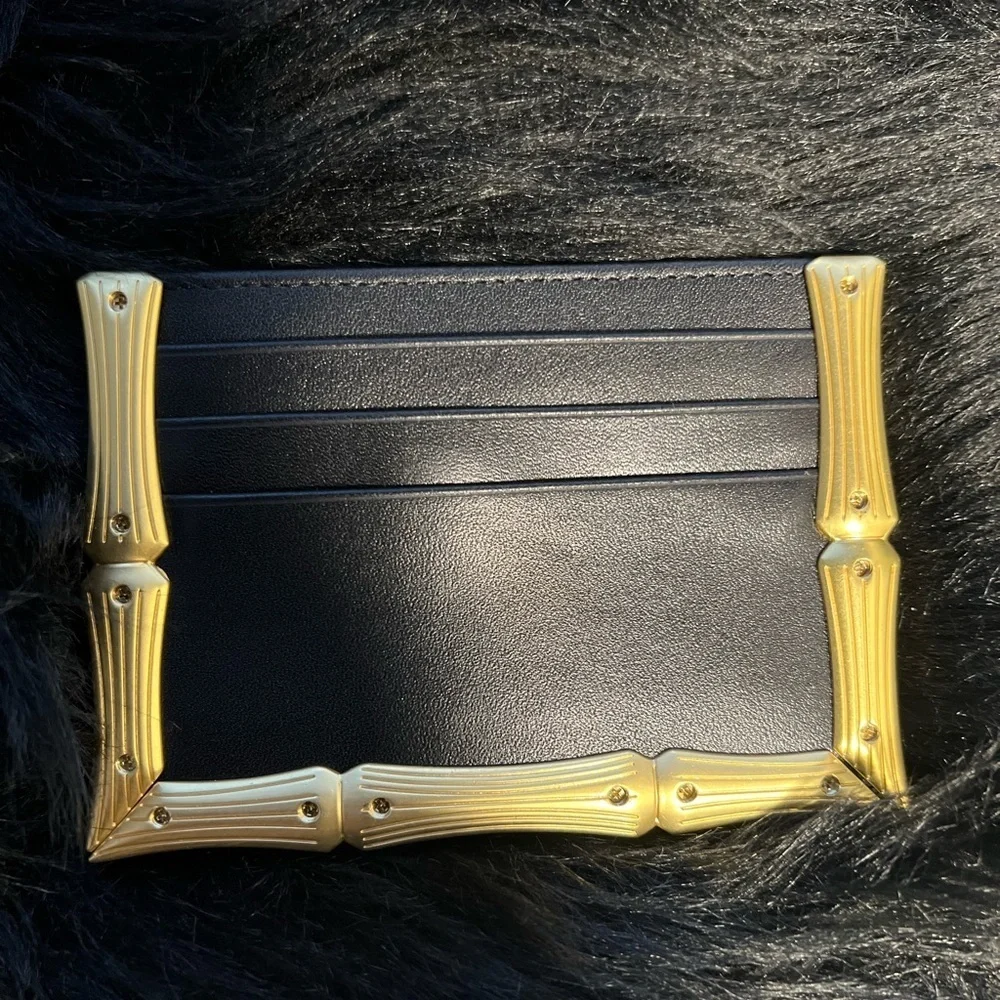 Brandon Blackwood bamboo b card holder